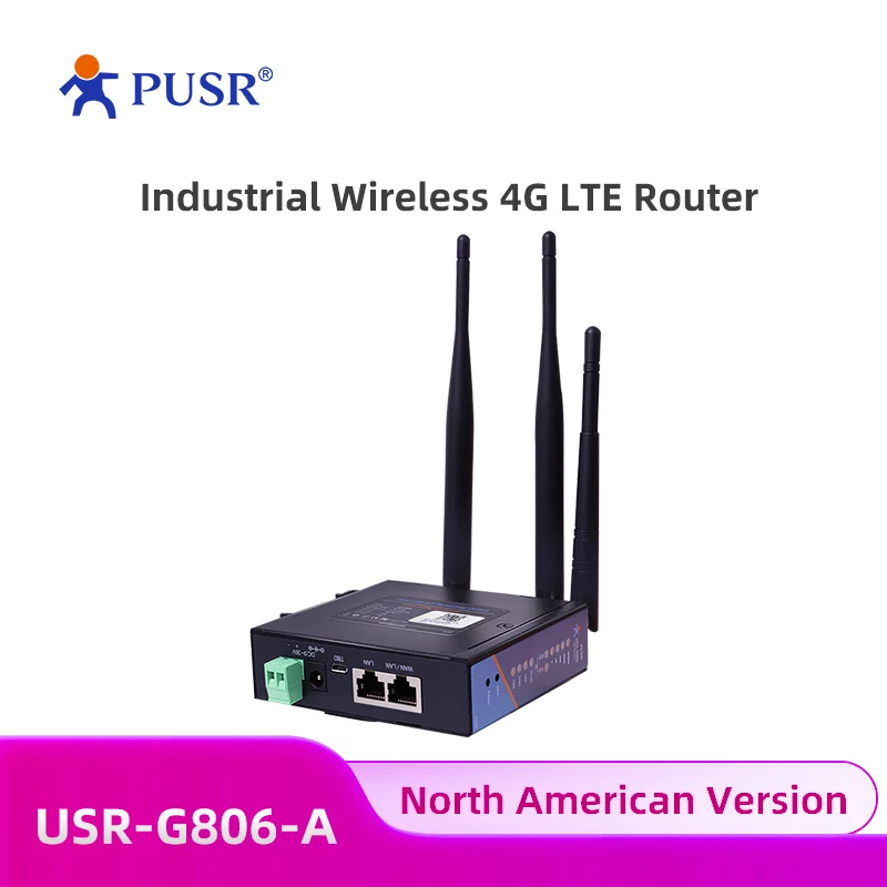 

USR-G806-A American frequency bands Industrial 3g 4g Lte Wifi Router support openVPN Router For Industrial Remote Access