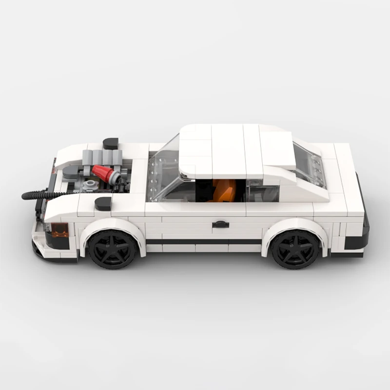 Classical Speed Vehicle MOC 8 Stud Wide 1983 Carina Shakotan Building Blocks Assemble Model Sets  Children's Toys Gifts