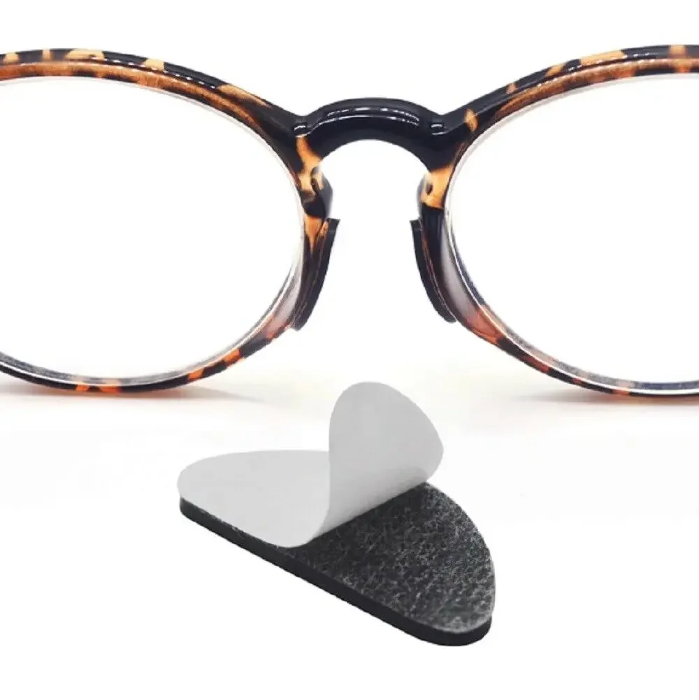 10-30 Stuks Glazen Neus Pads Zelfklevende Siliconen Neus Pads Antislip Witte Dunne Nosepads Voor Bril Bril Brillen Accessoires
