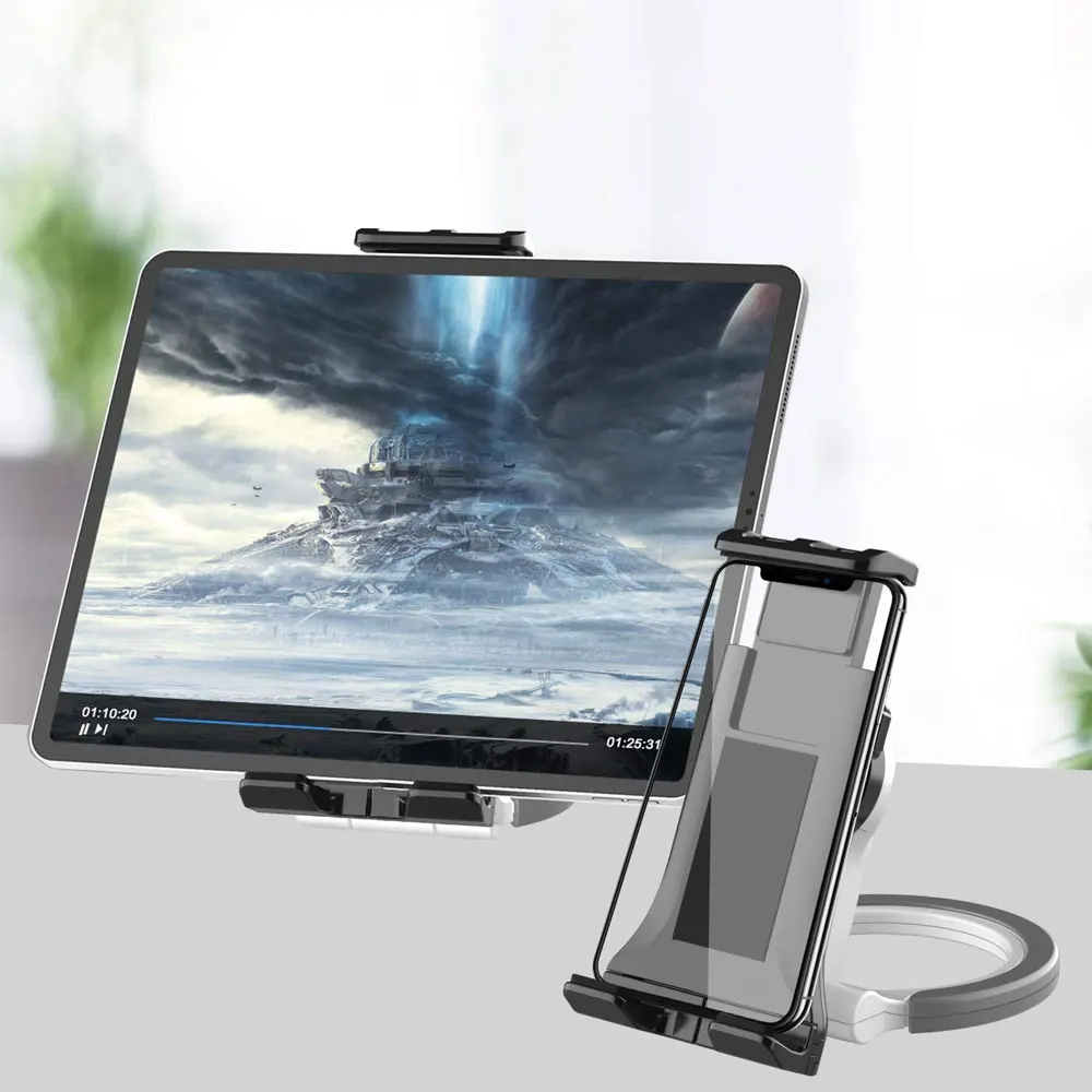Universal Foldable Tablet Mobile Phone Stand Desktop Lazy Holder Adjustable Tablet Wall Mount Bracket Smartphone Holder For iPad