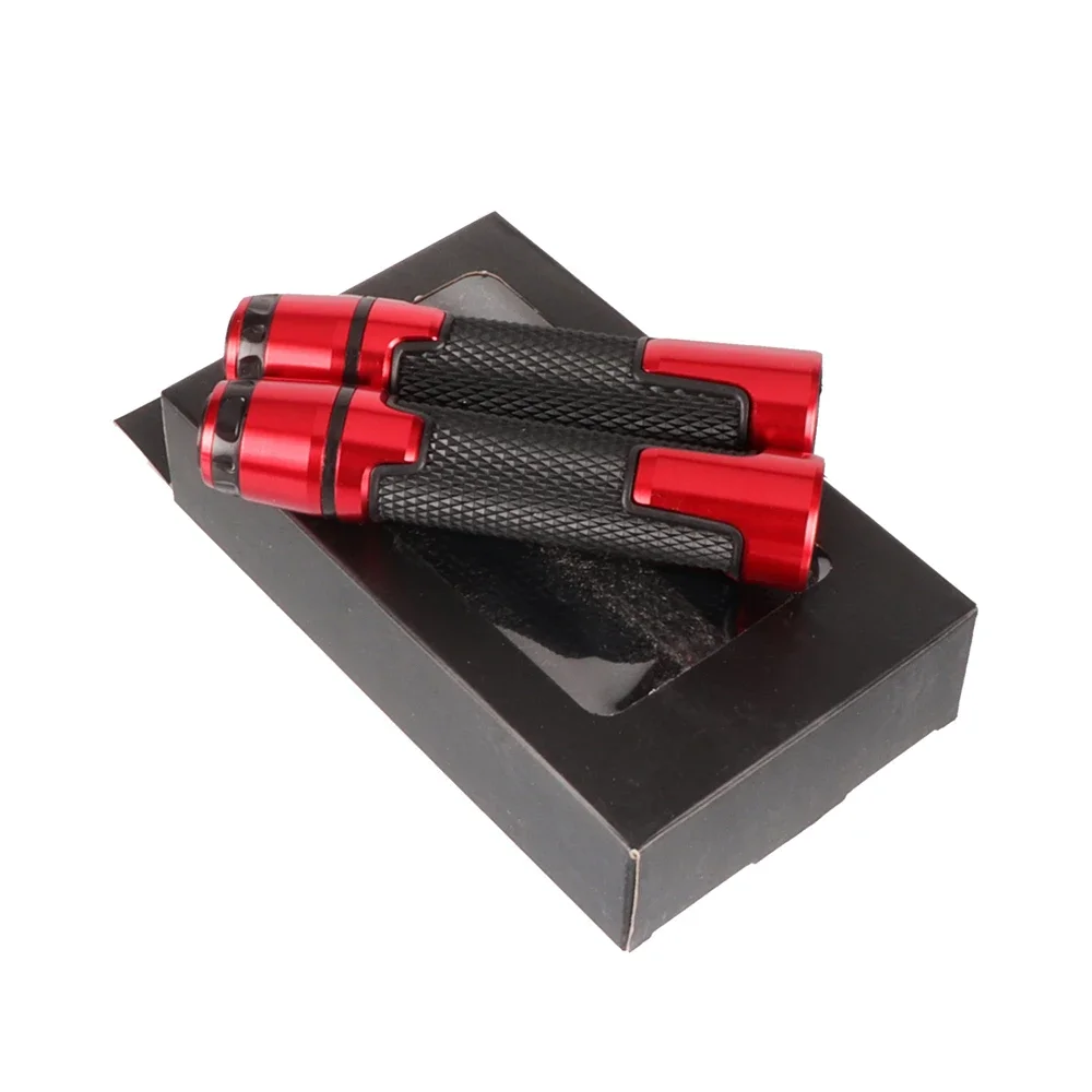 Universal 7/8'' 22mm Anti-Slip Motorcycle Grip Handle Handlebar Hand Grips End For Yamaha Honda Suzuki Kawasaki Aprilia
