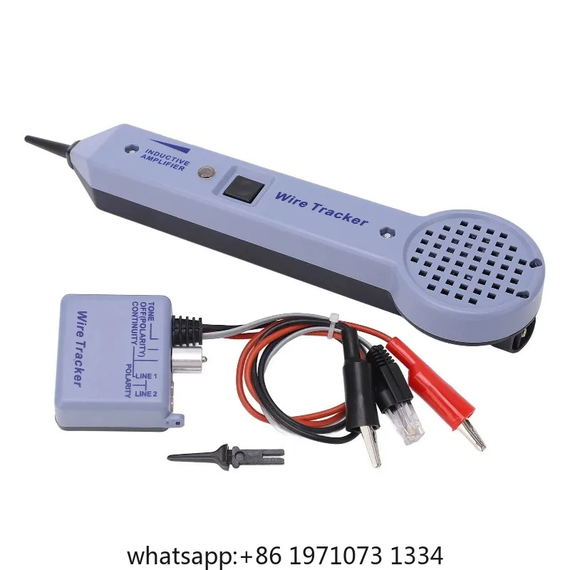 Cable Toner Detector Network Cable Tracing Tester Kit Audio Adjustable Induction Amplifier Cable Toner Detector Wire  Kit