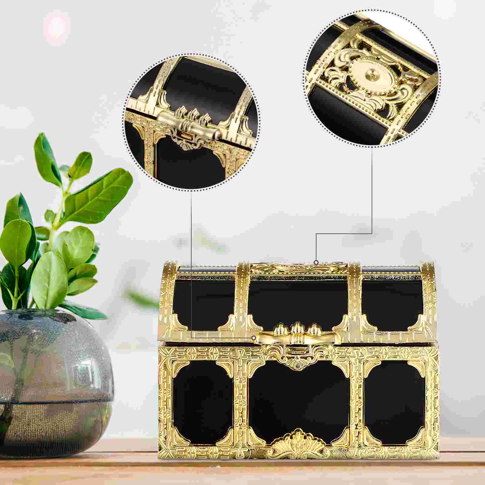 12 Pcs Jewelry Wedding Treasure Chest Sugar Box Child Gift Boxes for Presents Mini Pirate Holder