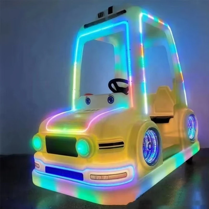 Top Amusement Manufacturer Battery Operated Bumper Cars for Kids Indoor Rides Children Electric Bumper Toy Car