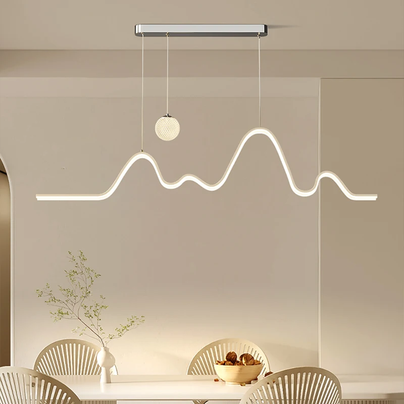 Modern Style Creative Led Pendant Lights for Restaurant Dining Table Living Room Chandelier Indoor Lighting Hanging Fixtures