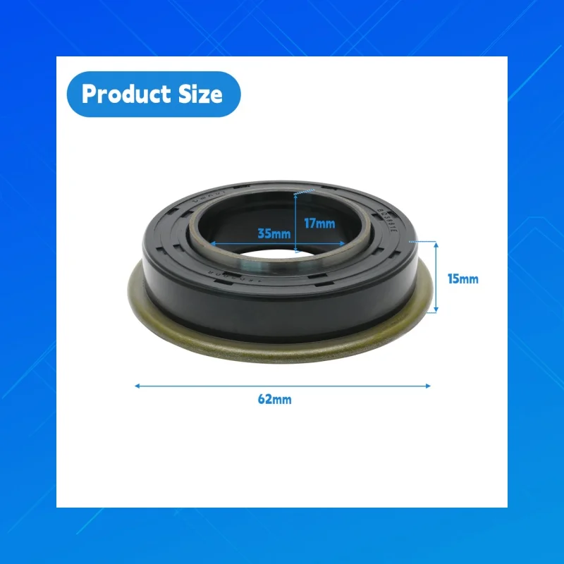 

QLFY style,OEM:BQ3861E.Size:35x62x15/17mm,DMHUI high-quality NBR rotation oil seals,applicable to BQ3861E.Size:35*62*15/17mm