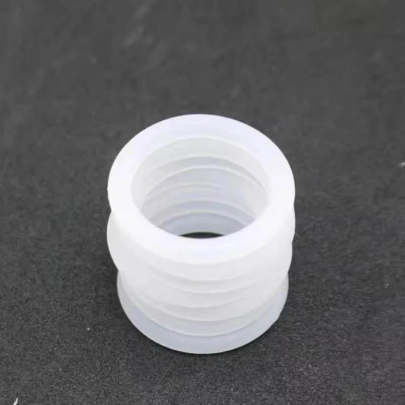 Food Grade White VMQ Silicone O-Rings - CS 1-1.5mm, OD 5-80mm, Waterproof Rubber Sealing Gaskets