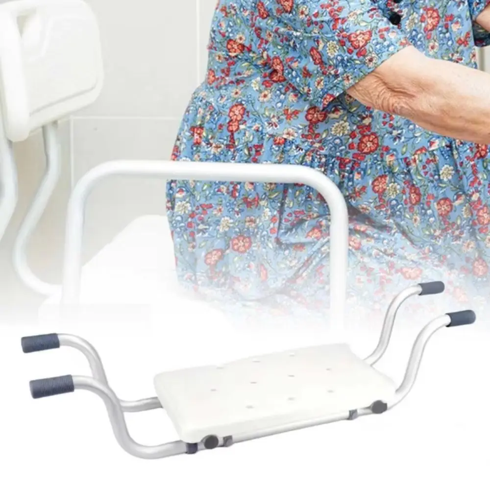 Sturdy Load Capacity Width Adjustable Bathtub Seat Adjustable Length Anti-Slip Bath Chair Durable Suspended