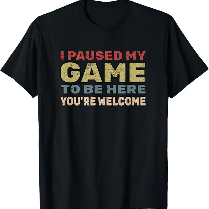 I Paused My Game To…