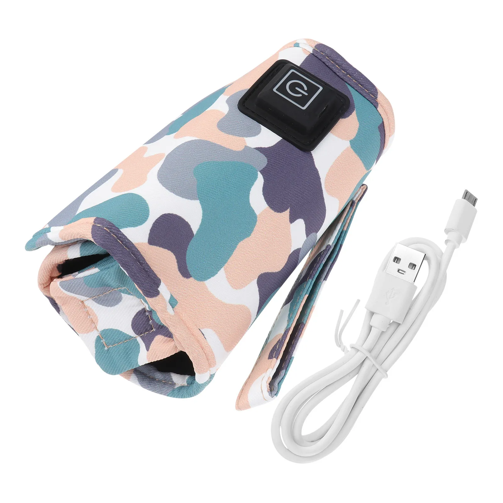 

USB Baby Bottle Warmer Temperature Adjustable 3 Gears Constant Heating Sleeve for Infant Milk Feeding Portable USB Bottle Warmer