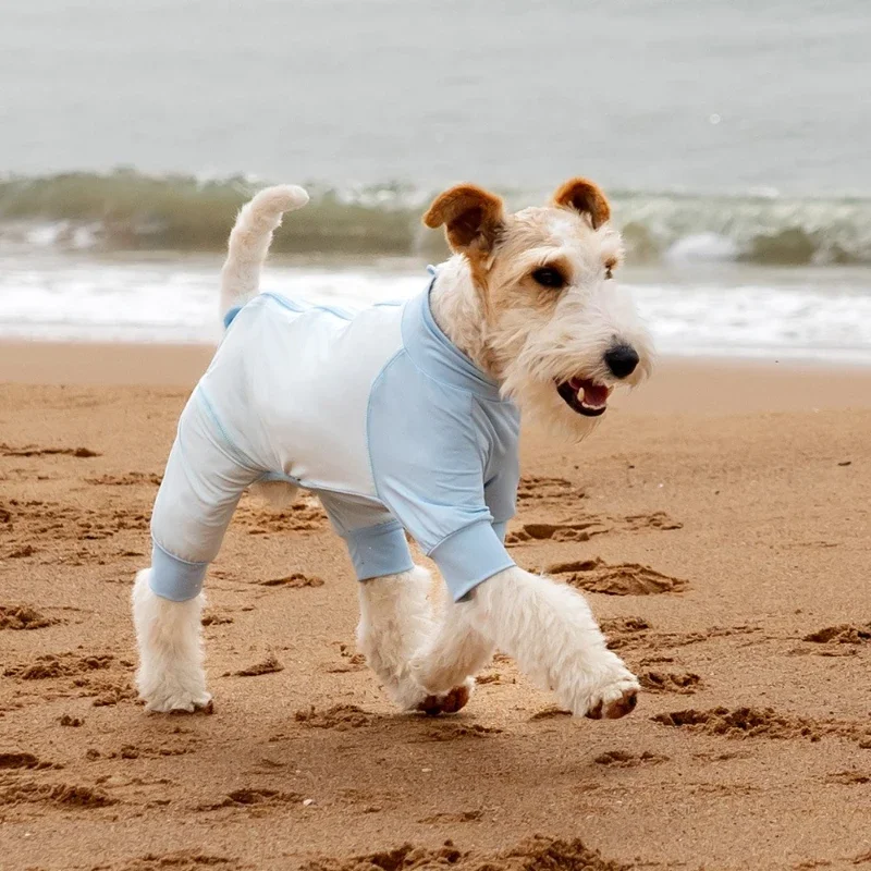 

Summer Dog Clothes Outdoor Sunscreen Dog Clothing Breathable Zipper Large Dogs Sports Costume Puppy Pet Accessories Product