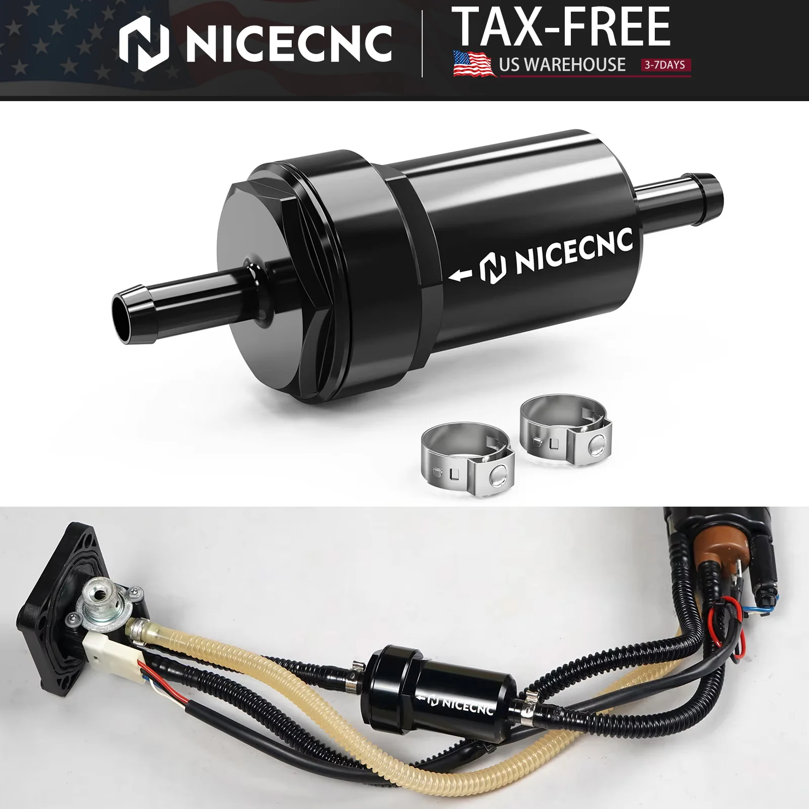 

For GasGas EC 300 EC 250 2021-2023 Fuel Filter Kit For KTM EXC 300 EXC-F 350 For Husqvarna TE 300i TE 250i FE 350 450 2018-2023