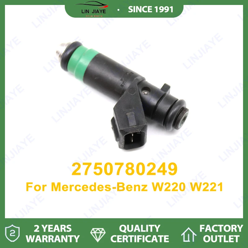 

1/4 шт. 2750780249 Топливная форсунка для Mercedes-Benz W220 W221 S600 CL600 SL600 5.5L