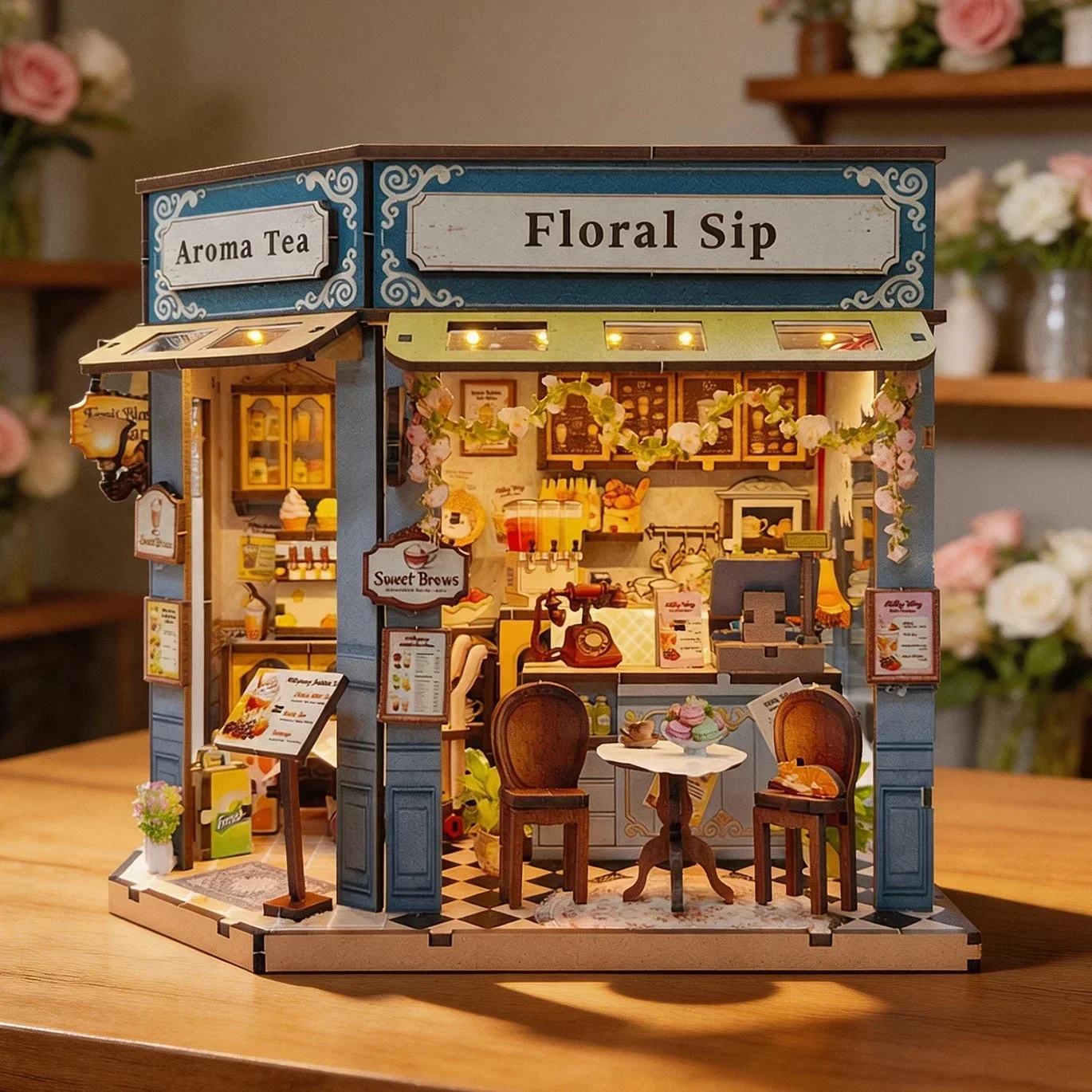 diy-wooden-floral-tea-shop-cottage-miniature-dollhouse-3d-puzzle-assembly-model-kit-for-adults-birthday-gifts-toys-home-decor