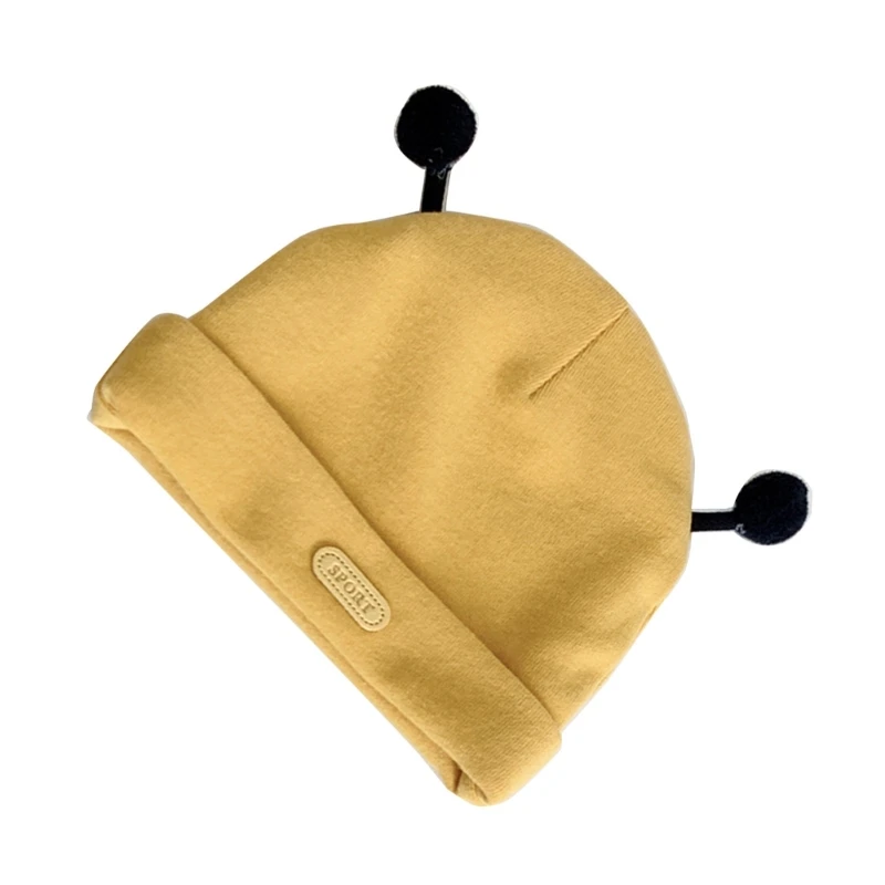 Baby Hat Warm Bonnet Solid Color Hospital Breathable Headgear Newborn Essential for 0-1 Year Infant