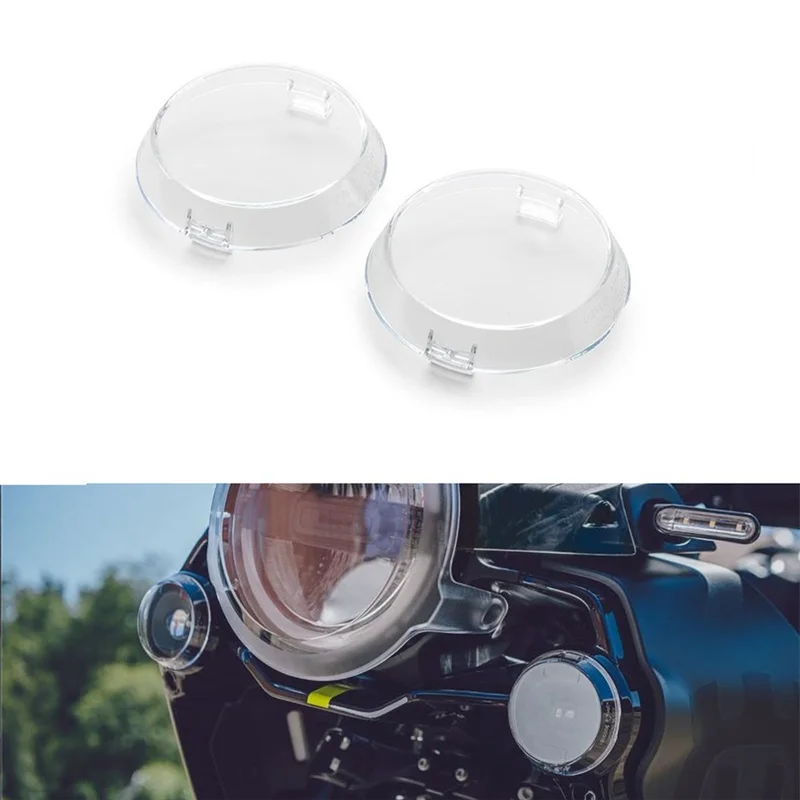 Motorcycle Transparent Fog Light Protective Cover for Husqvarna Norden 901 NORDEN901 2022 2023