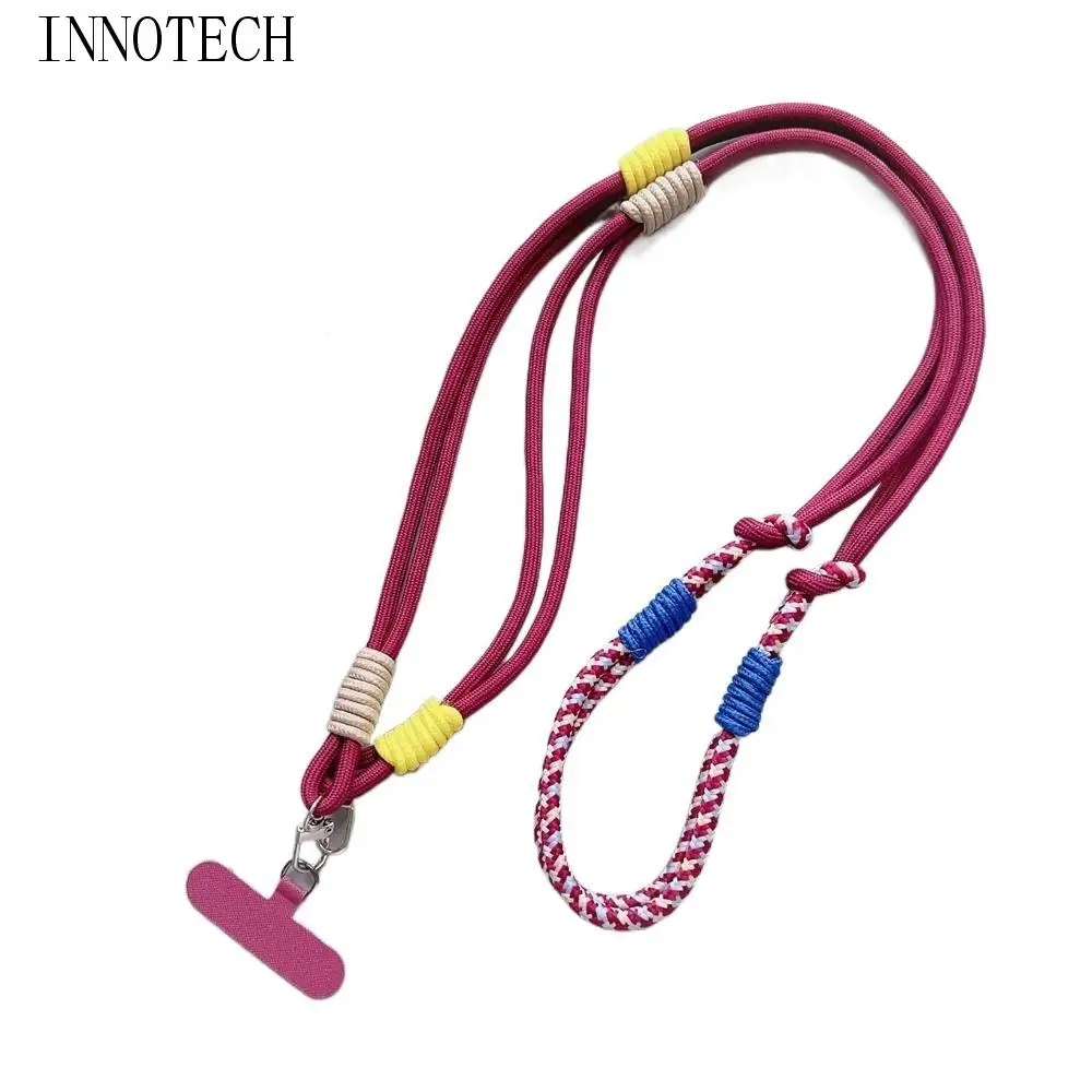 

Chain Rope Mobile Phone Back Clip Holder Back Clamp Rope Endant Decor Phone Back Clip Bracket Bowknot Detachable