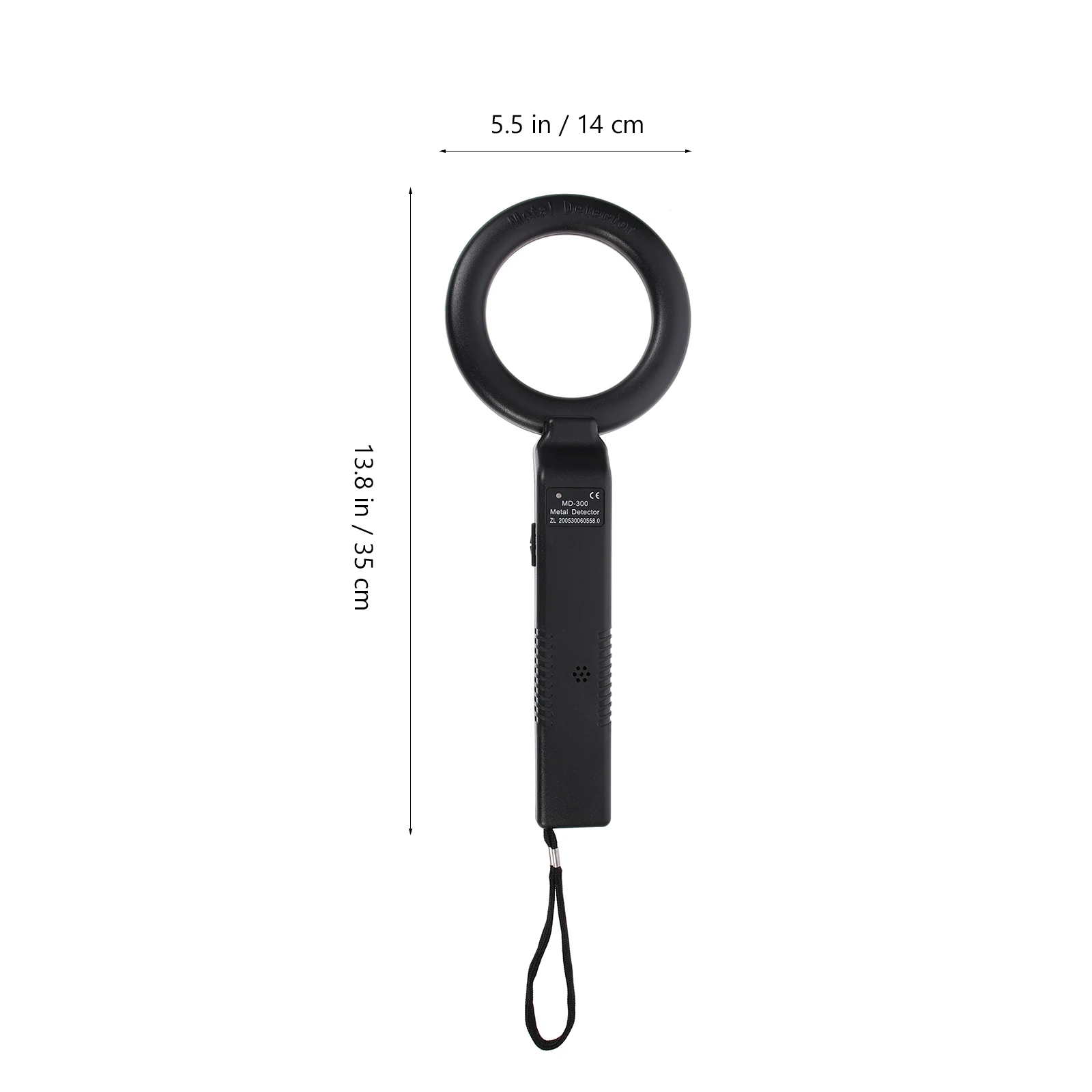 جهاز احترافي للكشف عن المعادن، أمان محمول للاستخدام طويل الأمد، مجوهرات تحت الأرض، العثور على المعادن الدقيقة