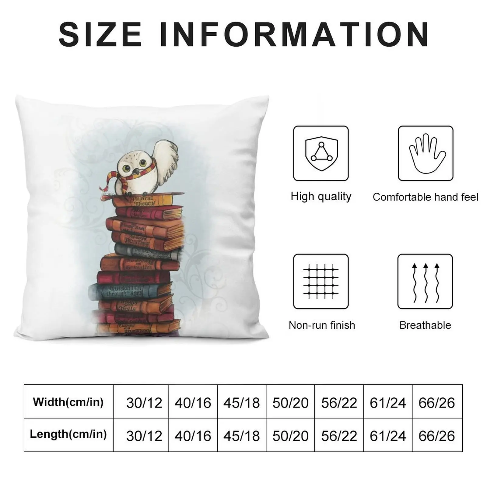 Hedwig Throw Pillow Decorative Cover For Living Room Decorative Cushion Throw Pillow pillow