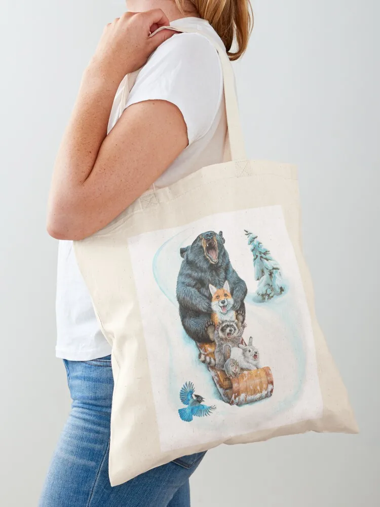 The Big Hill by Holly Simental Bolsa de compras plegable, bolsa de compras portátil, bolsa de compras de lona, ​​bolsa para mujer