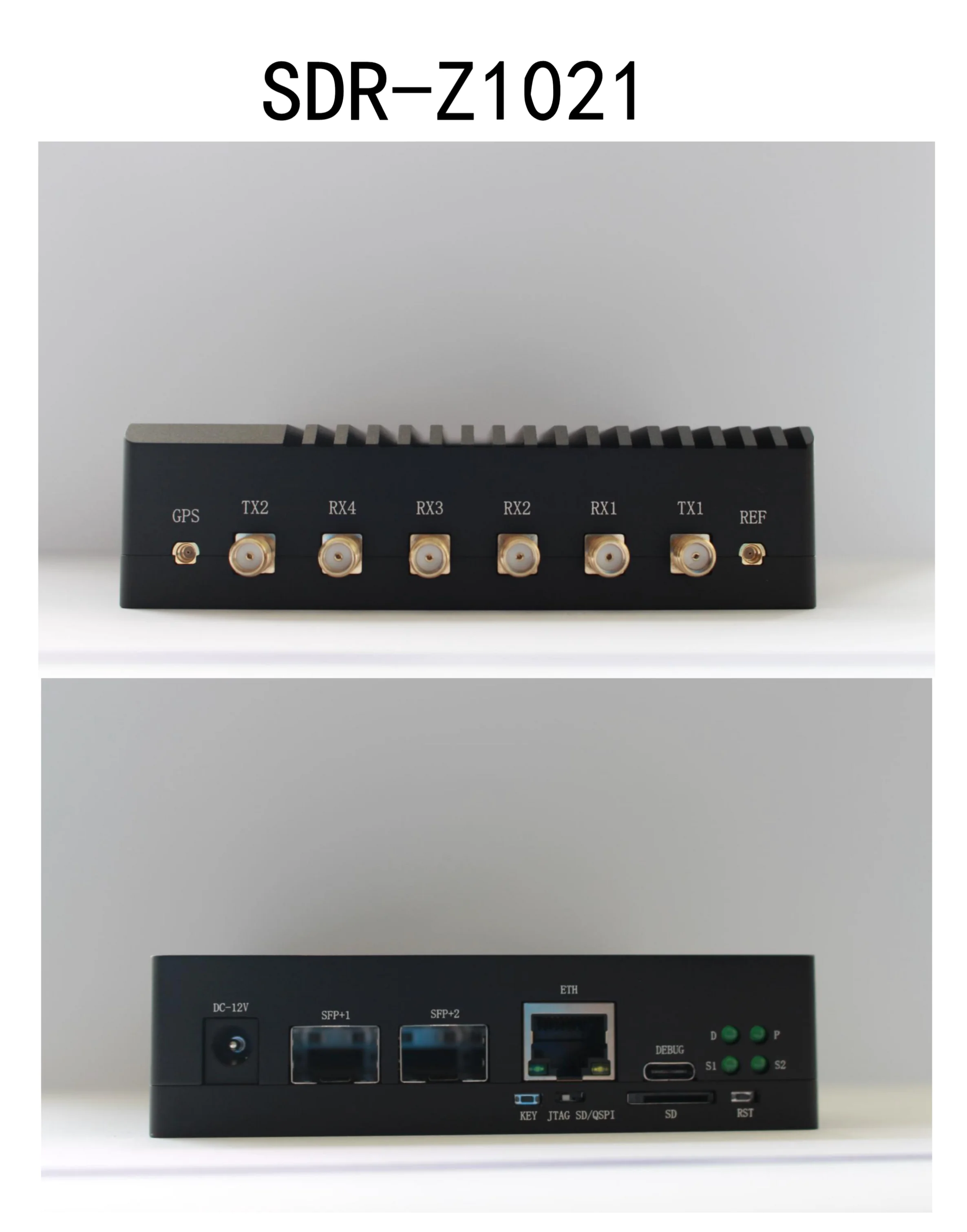 SDR-Z1021  AMR + FPGA 40-pin GPIO AD9361 development board, ZYNQ7100 10G optical port, openwifi Pluto SDR with CNC case