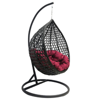 Porch Swing Rope Round Chairs Hammock Bench Pod Chair Garden Swing Egg Hanging Chair