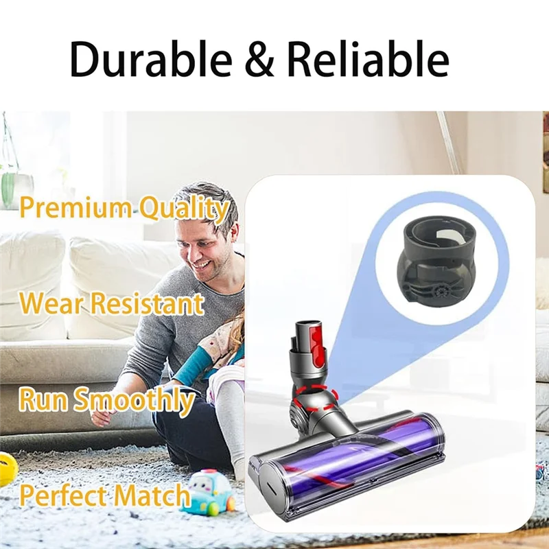 A74G-الجانب غطاء مجلس تحديد مكافحة لف محرك المباشر شفط رئيس ل دايسون V6 V7 V8 V10 مرفقات المكنسة الكهربائية