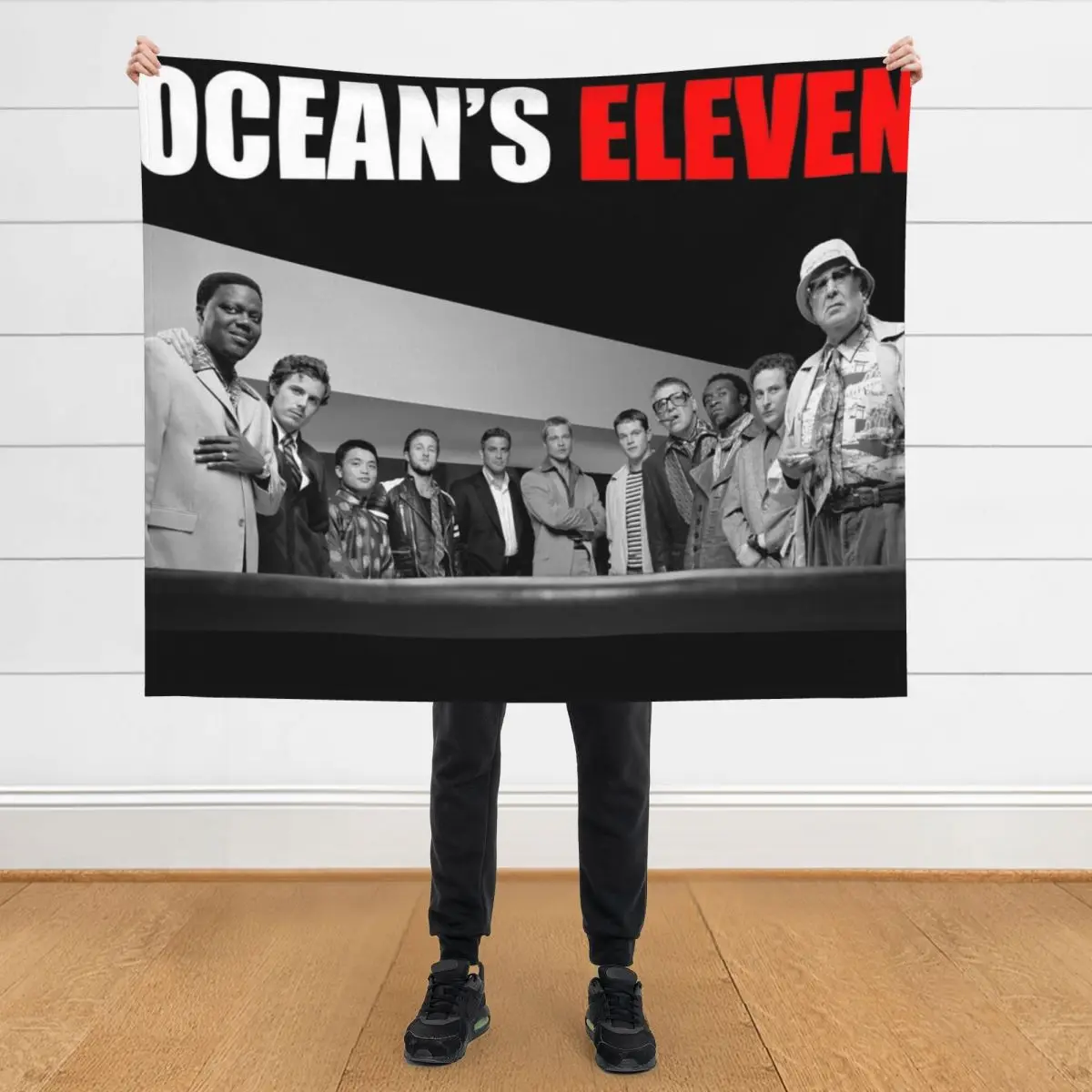 

Ocean's Eleven Ensemble (2001) Throw Blanket Bed Fashionable Thins Blankets For Bed Luxury Thicken Blankets