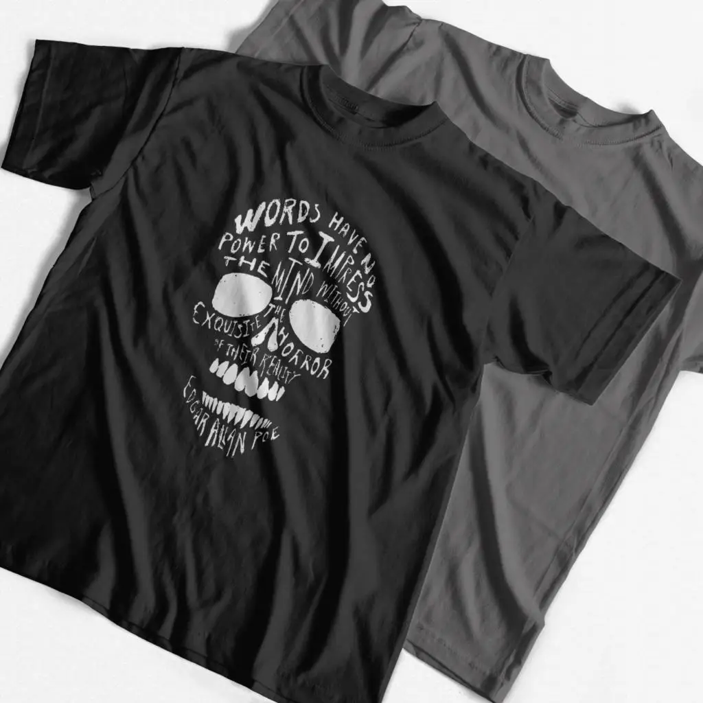 

COOLMIND Top Quality 100% Cotton Loose Men T Shirt Casual Loose Short Sleeve Men Tshirt Cool Skull Print Men t-shirt Tee Shirts