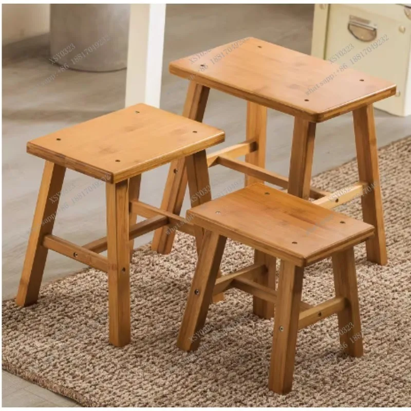 

Kids Round Stool Low Seat Chair Multifunctional Sofa Footstool for Home Living Room