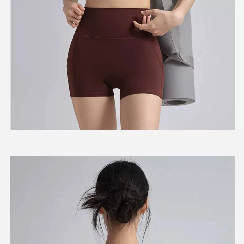 Nahtloser Sport-BH für Damen mit festem Brustpolster, stoßfest, für hochintensives Pilates-Training, Yoga, schöner Fitness-BH-Anzug – Detail 11