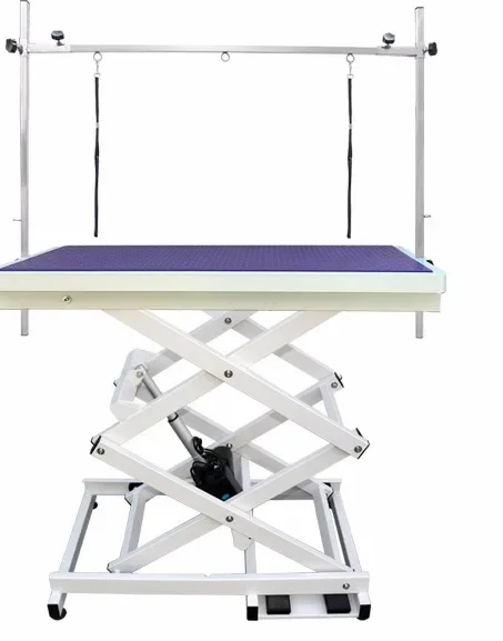 N-109A Electric Lift  Stable Base Height-adjusatble Pet Dog Grooming Table