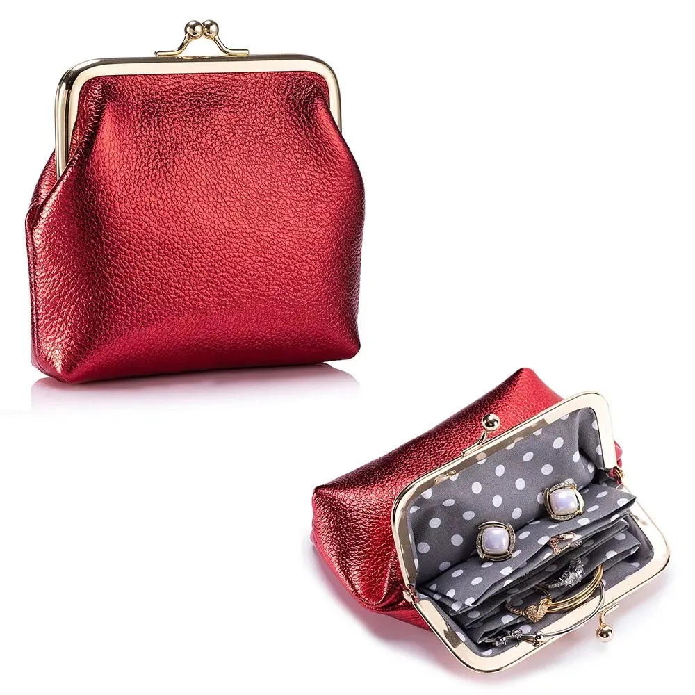 Lady Mini Bag Genuine Leather Lipstick And Coin Storage Bag Lady Small Bag Cowhide Exquisite Necklace And Ring Jewelry Bag