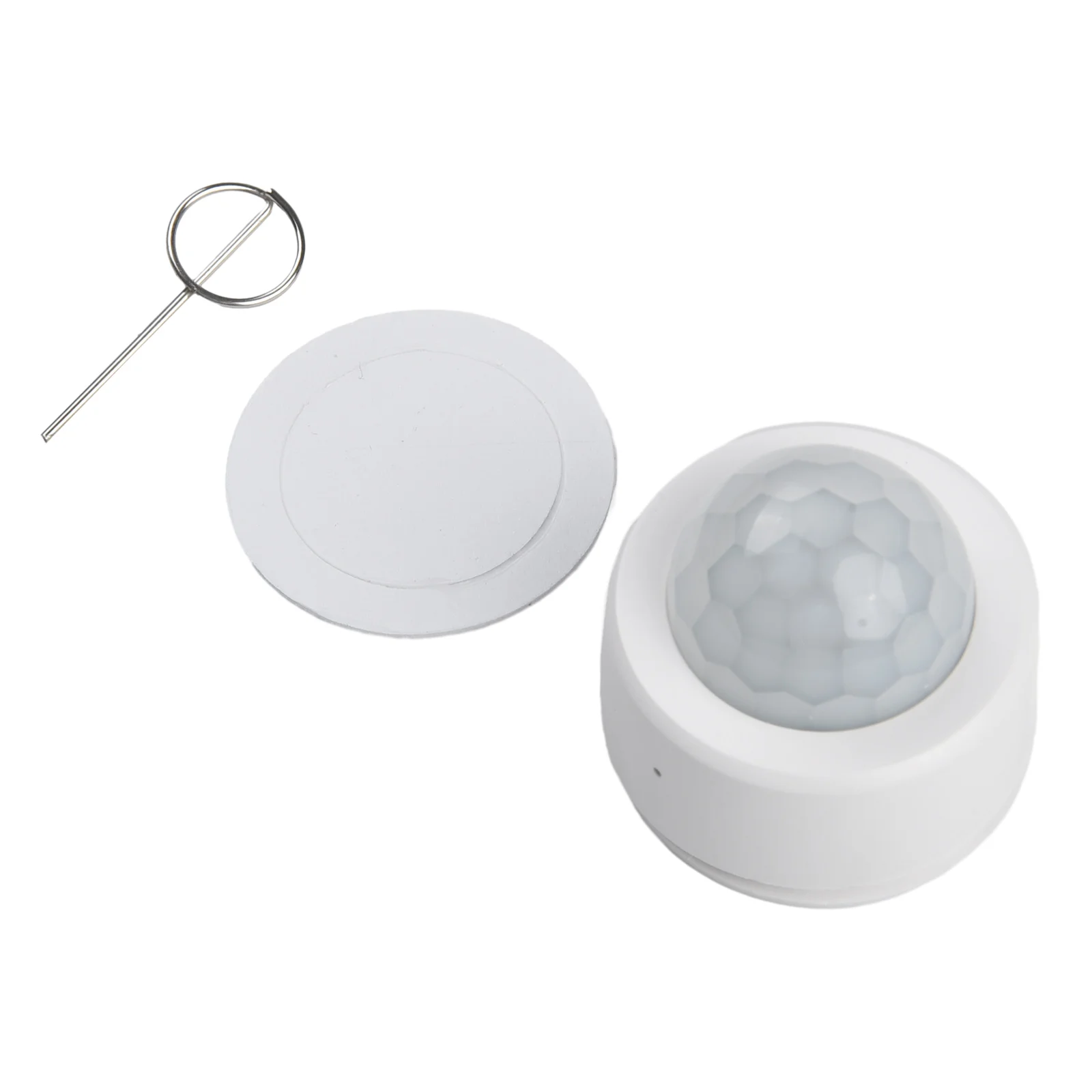 High Quality Brand New PIR Motion Sensor Detector White Body Mini Movement Detector Push Function For Zigbee3.0