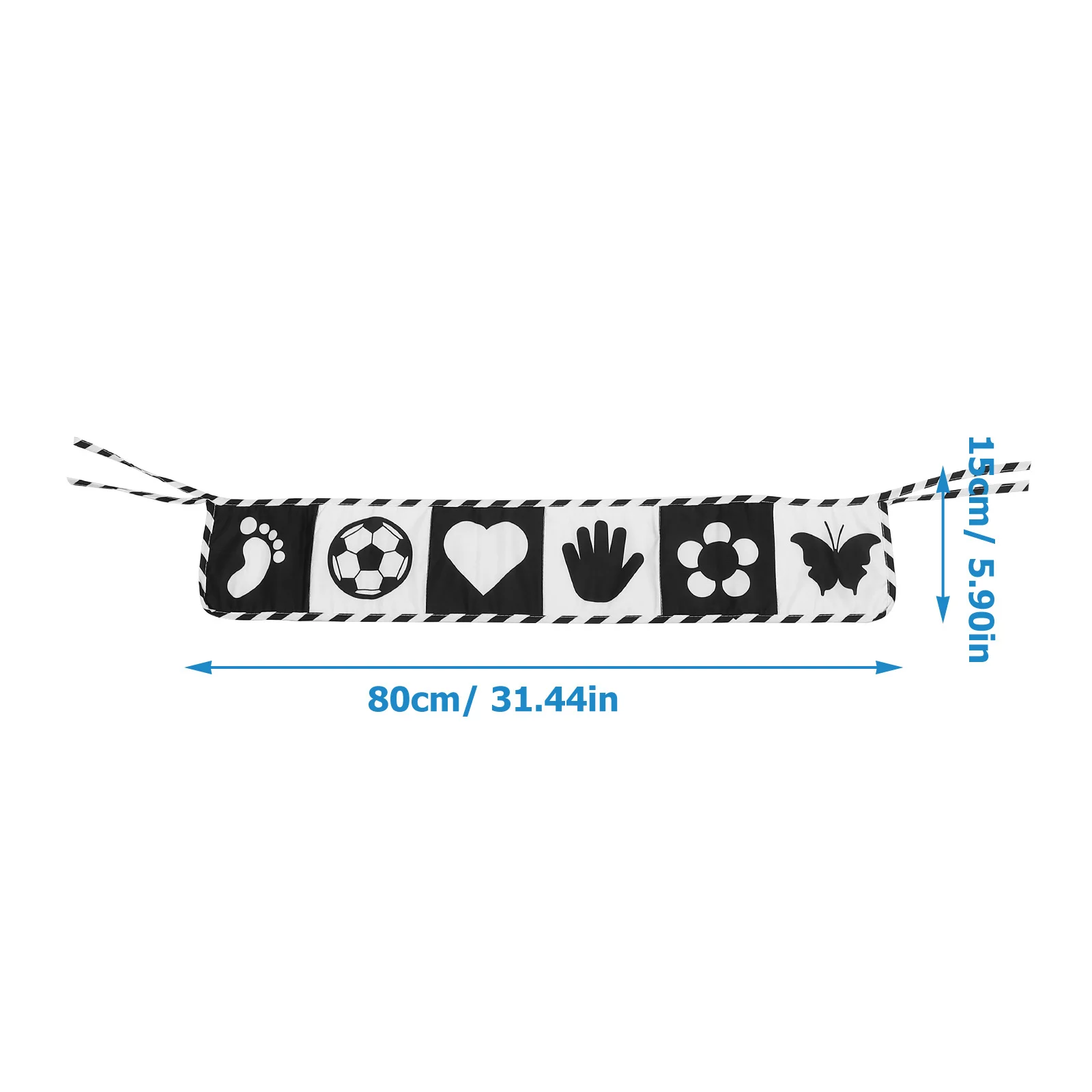 Toddler Cloth Book 3D Tear-Resistant Educational Early Learning Infant Infant Cloth Book for Visual Development Baby Books 6 to