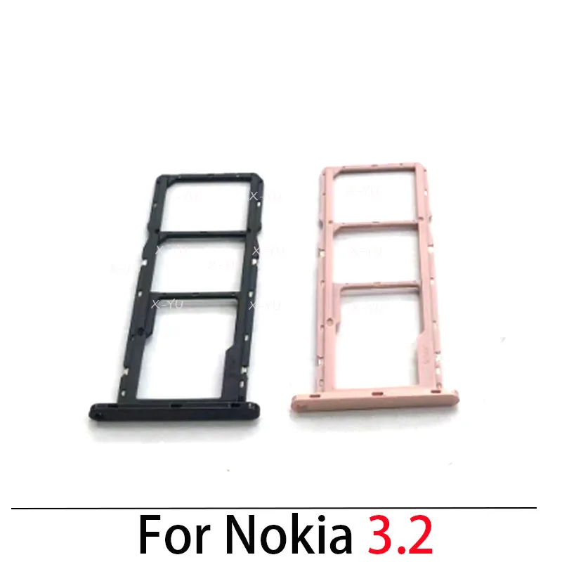 

Sim Card Tray Holder For Nokia 3.2 / 4.2 SD Memory Reader Socket Adapter Replacement Parts