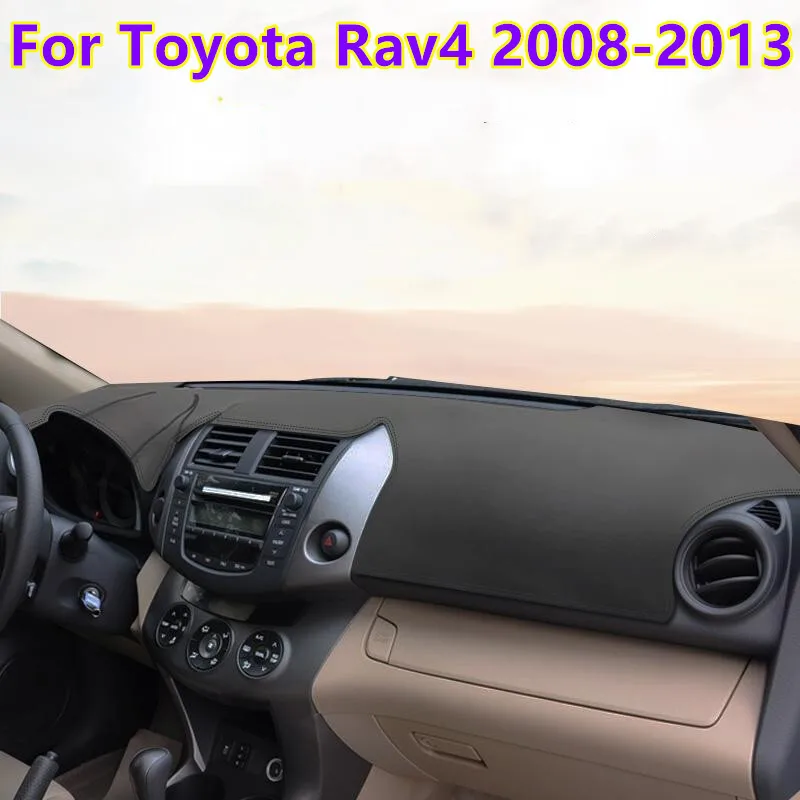 

For Toyota Rav4 2008-2013 Car Leather Dashboard Dash Cover Protector Pad Mat New