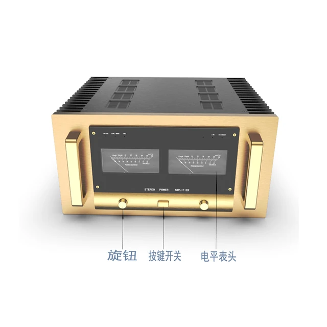 A65 all-Aluminum Audio Amplifier Chassis HiFi Class A Power Amp Large Case  DIY Box ACCUPHASE A65 circuit can be installed - AliExpress