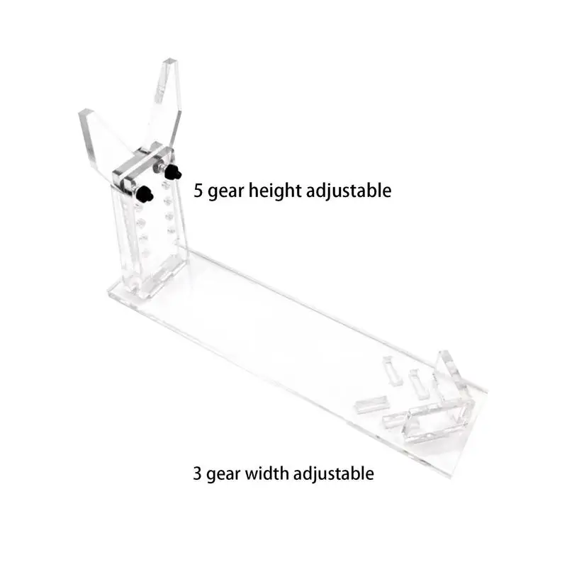 Firing Stand Five Height Adjustable Acrylic Stand Organizer Bench And Stand For Shot Handguns Accessories Airguns Stand Display