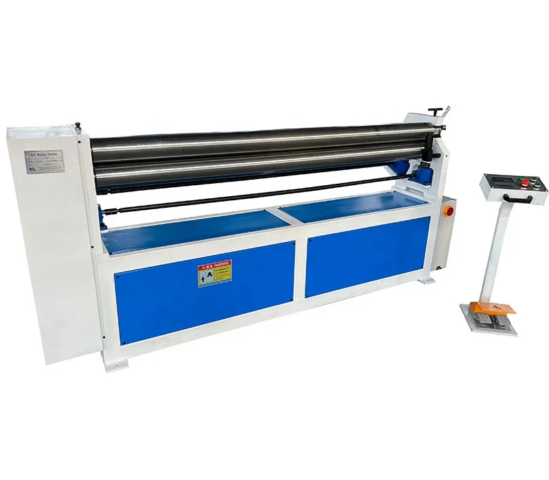 best price Mechanical 3 roller bending machine manufacturers with electric adjustment