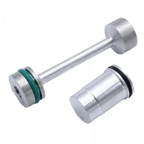 LS Series Billet Oil Diverter Barbell CNC Machined Bypass Delete Valve for GM Gen III IV LS1 LS2 LS3 LS6 LS7 LQ4 LQ9 4.8L 6.2L