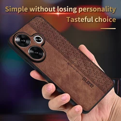 For Xiaomi Poco F6 5G Чехол Для Back Cover Skin Feel Shockproof Leather Phone Case Bumper For Xiaomi Poco F6 Coque Capa ケース