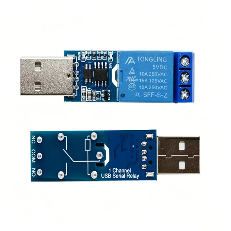 1PCS USB serial port control relay computer control module LCUS-1 overcurrent protection instruction control switch intelligent
