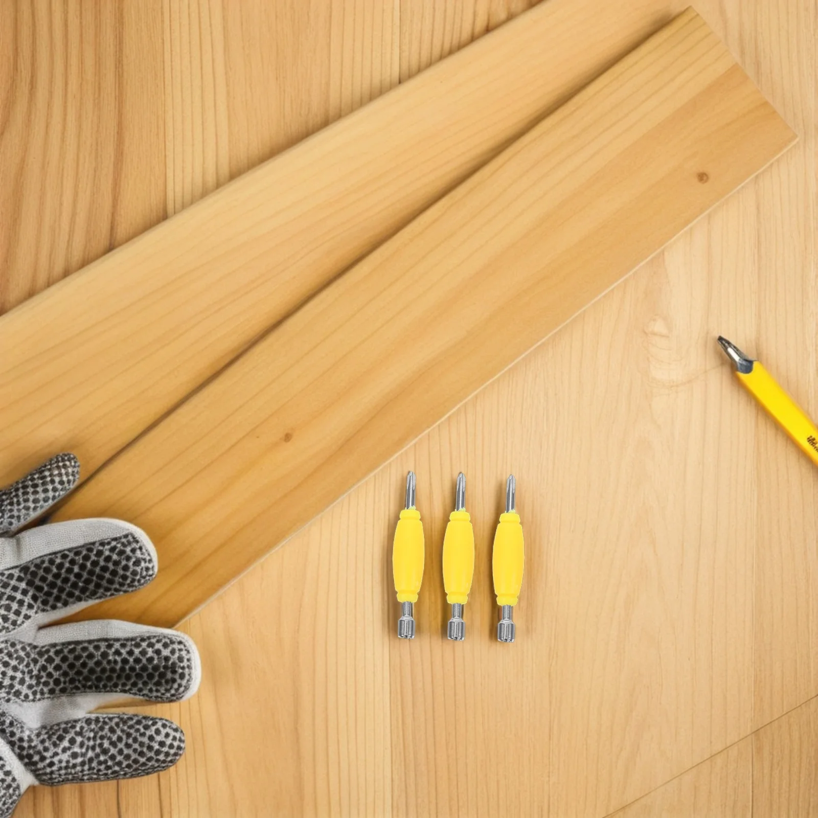 6Pcs Griffbrett Mini Schraubendreher Doppel Ende Werkzeug Präzision Reparatur Kit Tragetasche Griffbrett Wartung Werkzeug Geschenk