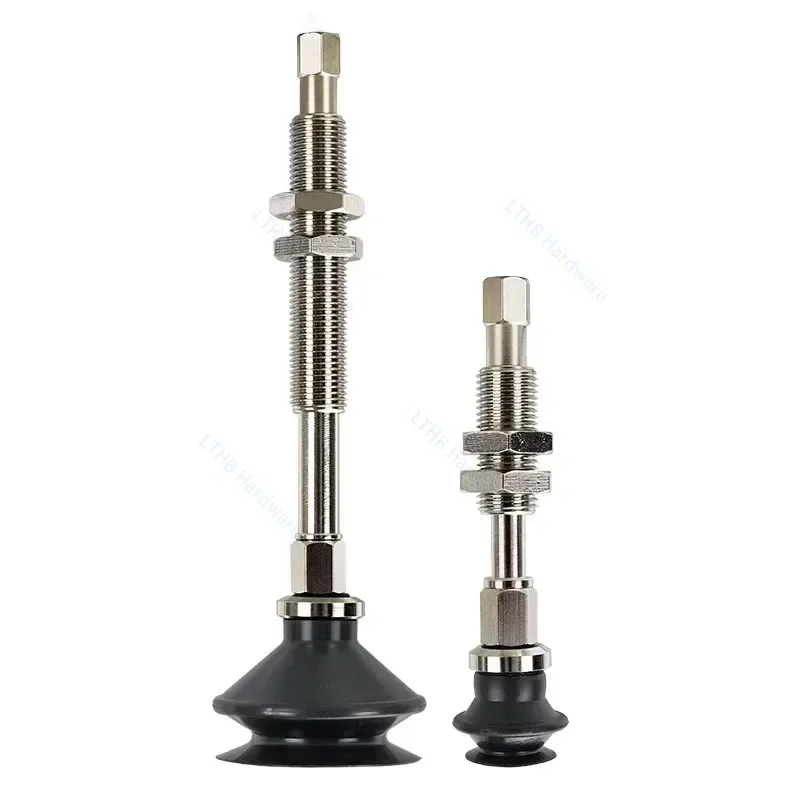 ZPT3 Series Vacuum Suction Cup with Connecting Rod Fittings Cushion Stroke Mounting Bracket Assembly Pneumatic Sucker Accessory