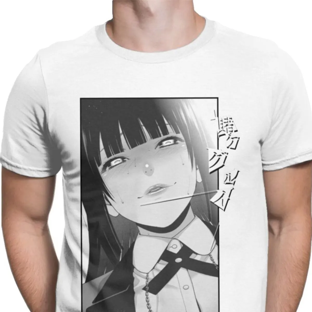 Brand New Men T-Shirt Kakegurui Yumeko Jabami 3D T Shirt Anime Momobami Gambling Saotome Kirari Poker Gambler Tshirts