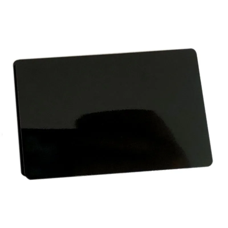 50 Stück farbige Metall-Visitenkarten, 0,2 mm und 0,4 mm dick, Gravur, DIY-Karte, Bürobedarf, Aluminium, blanko, Laser, CNC-gravierte Karte