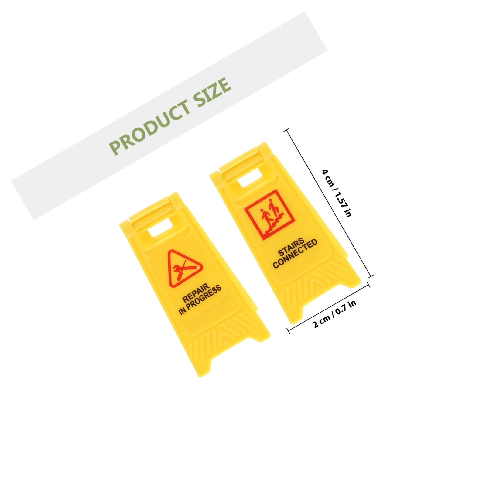 1Set Verkehrsbarrikade-Schilder, Mini-Straßenblock, pädagogisches Spielzeug, leuchtende Farben, leicht, einfach zu tragen, realistisch