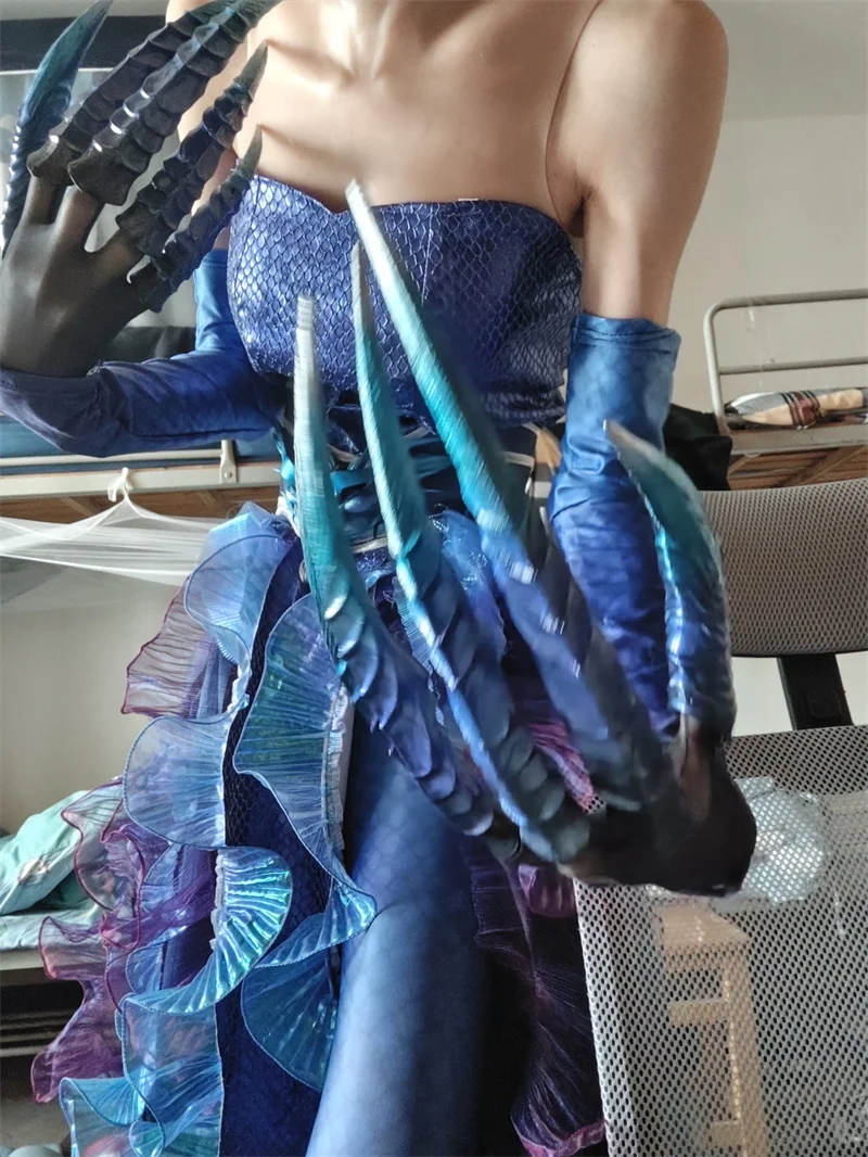 Ne Zha 2 Aorun Cosplay Broń Rekwizyty Paznokcie Szpon Rozruchu Kosmosu Rekwizyt Ao Run Liè Kōng Zhǎo Akcesoria Cosplay Replika Rekwizyt