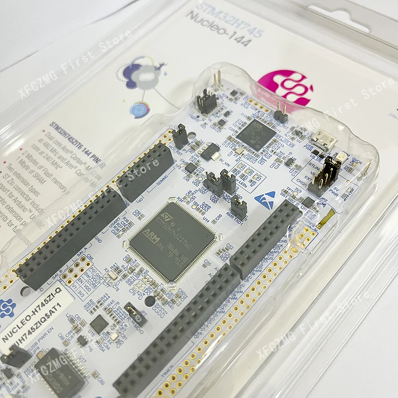 

NUCLEO-H745ZI-Q ARM STM32 Nucleo-144 development board with STM32H745ZI MCU in stock